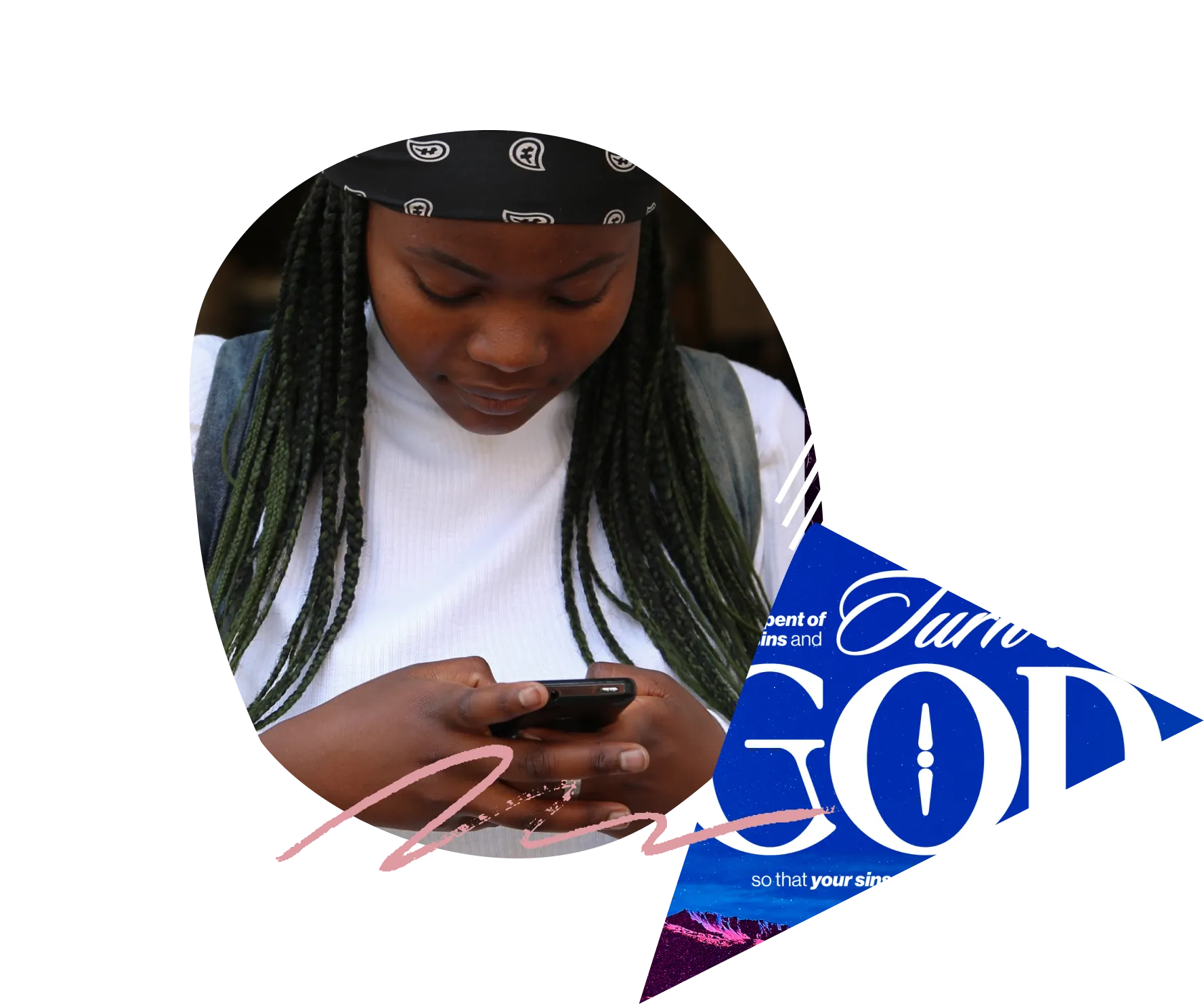 YouVersion Bible App illustration collage